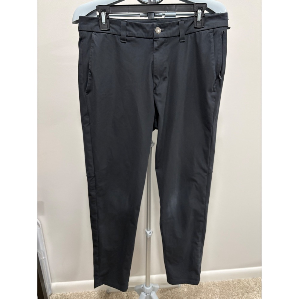 Lululemon Men's Commission Pant Slim Warpstreme Dark Grey Size 33x29 M3975S